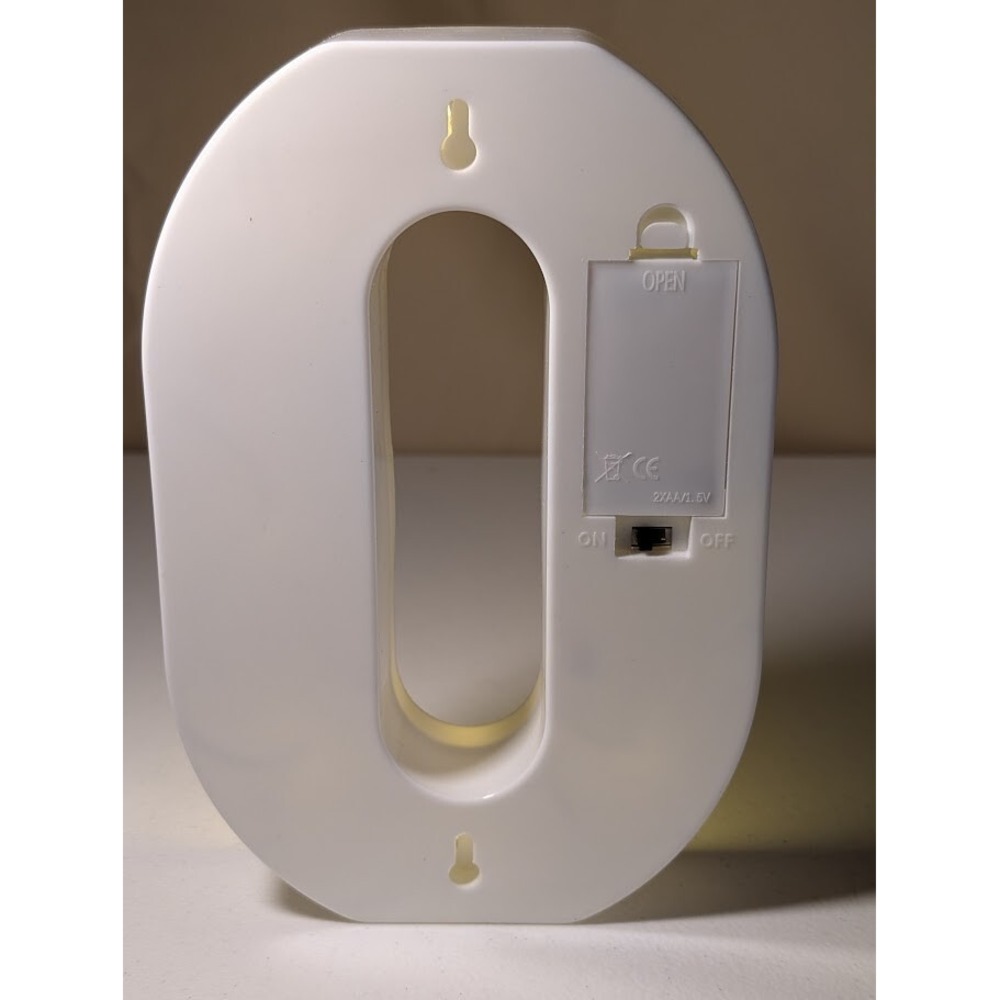 LED Marquee Light Letter "O" Battery Operated Wall/Desk Decor - Minor Wear - Picture 2 of 2